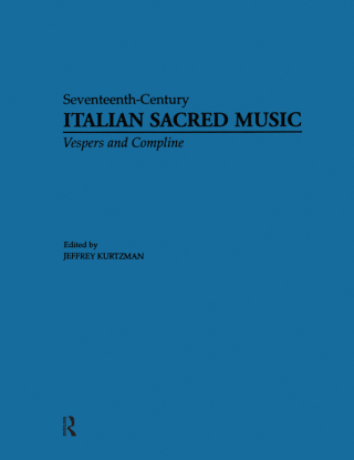 Cover image: Vesper and Compline Music for Multiple Choirs 1st edition 9780815324256