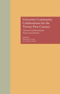 صورة الغلاف: University-Community Collaborations for the Twenty-First Century 1st edition 9781138883475