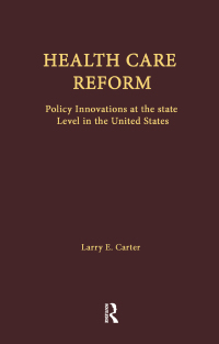 Cover image: Health Care Reform 1st edition 9781138975873