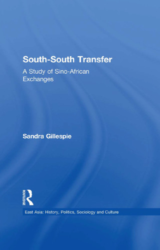 Imagen de portada: South-South Transfer 1st edition 9781138982666