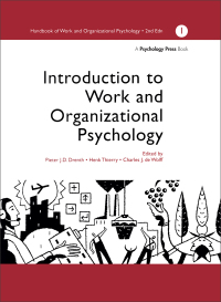 Imagen de portada: A Handbook of Work and Organizational Psychology 1st edition 9780863775208