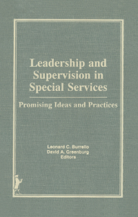 صورة الغلاف: Leadership and Supervision in Special Services 1st edition 9780866567251