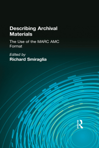 Cover image: Describing Archival Materials 1st edition 9780866569163