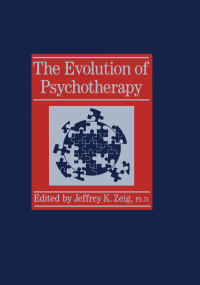 Cover image: Evolution Of Psychotherapy 1st edition 9781138869035