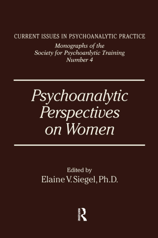 Cover image: Psychoanalytic Perspectives On Women 1st edition 9781138869202