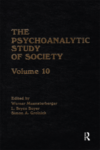 Imagen de portada: The Psychoanalytic Study of Society, V. 10 1st edition 9780881630046
