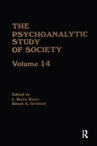Imagen de portada: The Psychoanalytic Study of Society, V. 14 1st edition 9781138872257