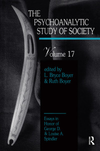 Imagen de portada: The Psychoanalytic Study of Society, V. 17 1st edition 9780881631517