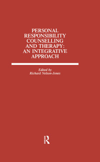 Cover image: Personal Responsibility Counselling And Therapy 1st edition 9780891167778