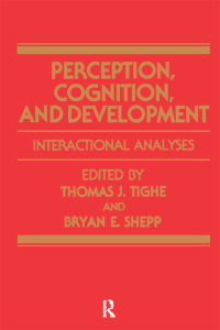 表紙画像: Perception, Cognition, and Development 1st edition 9780898592542