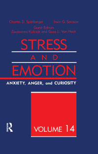 Immagine di copertina: Stress And Emotion 1st edition 9781560321873