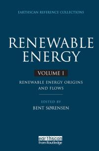 Cover image: Renewable Energy 1st edition 9781844078677