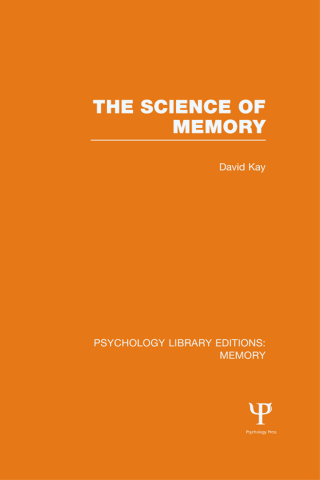 Cover image: The Science of Memory (PLE: Memory) 1st edition 9781138989931