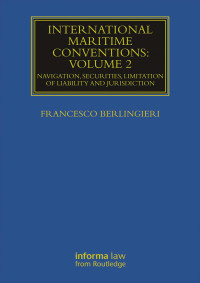 Cover image: International Maritime Conventions (Volume 2) 1st edition 9780367739614
