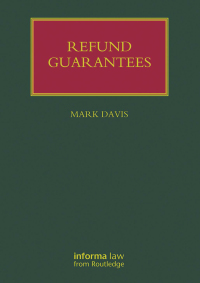 صورة الغلاف: Refund Guarantees 1st edition 9780415833677