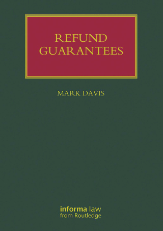 Cover image: Refund Guarantees 1st edition 9780415833677