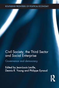 Imagen de portada: Civil Society, the Third Sector and Social Enterprise 1st edition 9781138013315