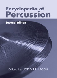 Omslagafbeelding: Encyclopedia of Percussion 2nd edition 9781138013070