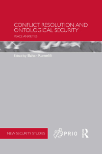Imagen de portada: Conflict Resolution and Ontological Security 1st edition 9781138205741