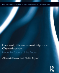 Imagen de portada: Foucault, Governmentality, and Organization 1st edition 9780415749053