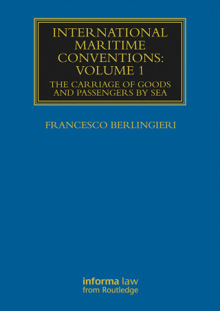 Cover image: International Maritime Conventions (Volume 1) 1st edition 9780415719841