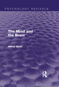 表紙画像: The Mind and the Brain (Psychology Revivals) 1st edition 9780415746878