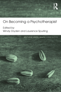 Omslagafbeelding: On Becoming a Psychotherapist 1st edition 9780415703741
