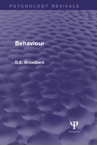 Omslagafbeelding: Behaviour (Psychology Revivals) 1st edition 9781848723351