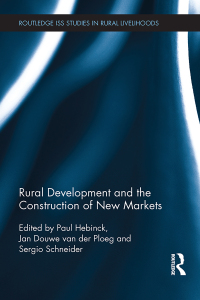Cover image: Rural Development and the Construction of New Markets 1st edition 9780367869298