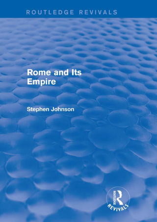 表紙画像: Rome and Its Empire (Routledge Revivals) 1st edition 9780415744751