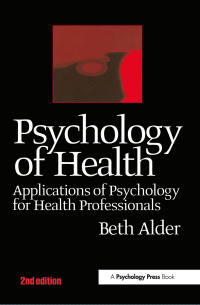 Imagen de portada: Psychology of Health 1st edition 9789057024948