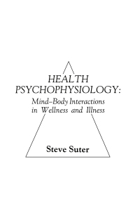 Cover image: Health Psychophysiology 1st edition 9780898596724