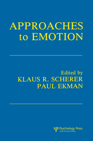 Cover image: Approaches To Emotion 1st edition 9781138422698