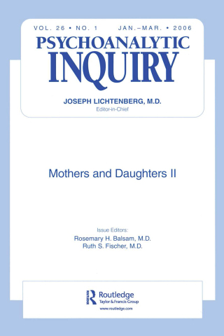 Cover image: Mothers and Daughters II 1st edition 9780881638592