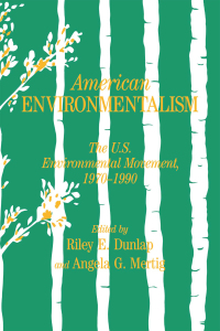 Cover image: American Environmentalism 1st edition 9781138165694