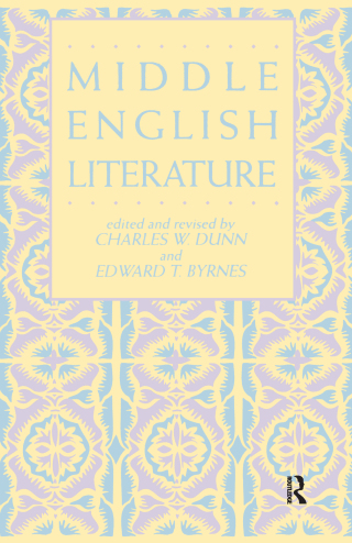 表紙画像: Middle English Literature 1st edition 9780824052973