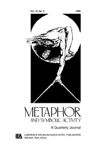 Cover image: Metaphor and Philosophy 1st edition 9780805899399