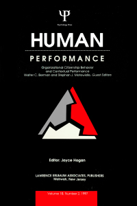 Cover image: Organizational Citizenship Behavior and Contextual Performance 1st edition 9781138180598