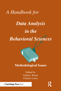 Omslagafbeelding: A Handbook for Data Analysis in the Behaviorial Sciences 1st edition 9780805810370