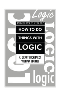 表紙画像: How To Do Things With Logic Workbook 1st edition 9780805800777