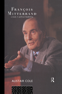 Cover image: Francois Mitterrand 2nd edition 9780367087715