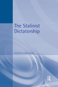 Titelbild: The Stalinist Dictatorship 1st edition 9781138160224