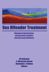 Cover image: Sex Offender Treatment 1st edition 9781138981706