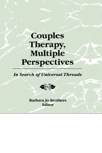 Imagen de portada: Couples Therapy, Multiple Perspectives 1st edition 9781138966895