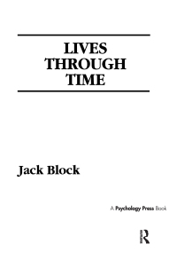 Cover image: Lives Through Time 1st edition 9780960033201