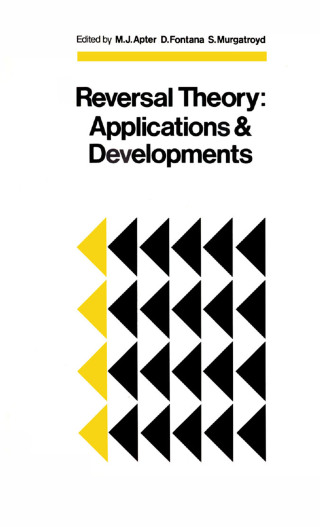 Cover image: Reversal Theory 1st edition 9780906449745