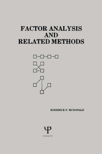 صورة الغلاف: Factor Analysis and Related Methods 1st edition 9780898593884
