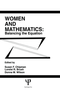 表紙画像: Women and Mathematics 1st edition 9780898593693