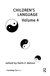 Cover image: Children's Language 1st edition 9780898592726