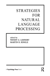 Immagine di copertina: Strategies for Natural Language Processing 1st edition 9780898592665